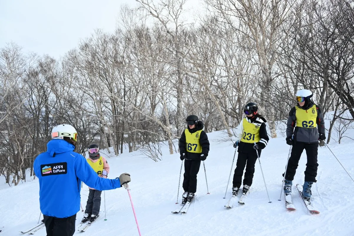 Skiing at Appi Kogen