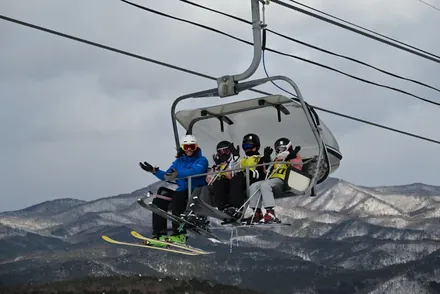 Skiing at Appi Kogen