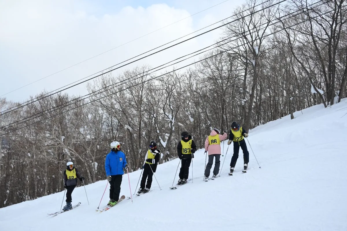 Skiing at Appi Kogen